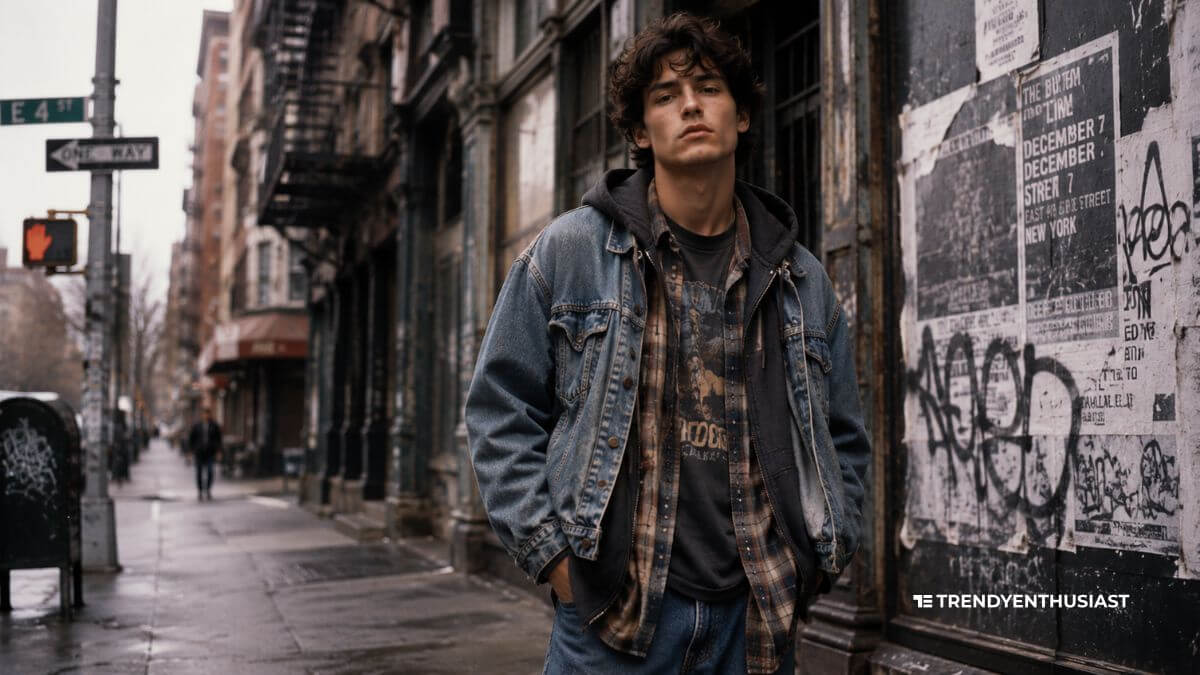 90s men fashion trends, 90s fashion for men, 90s grunge fashion