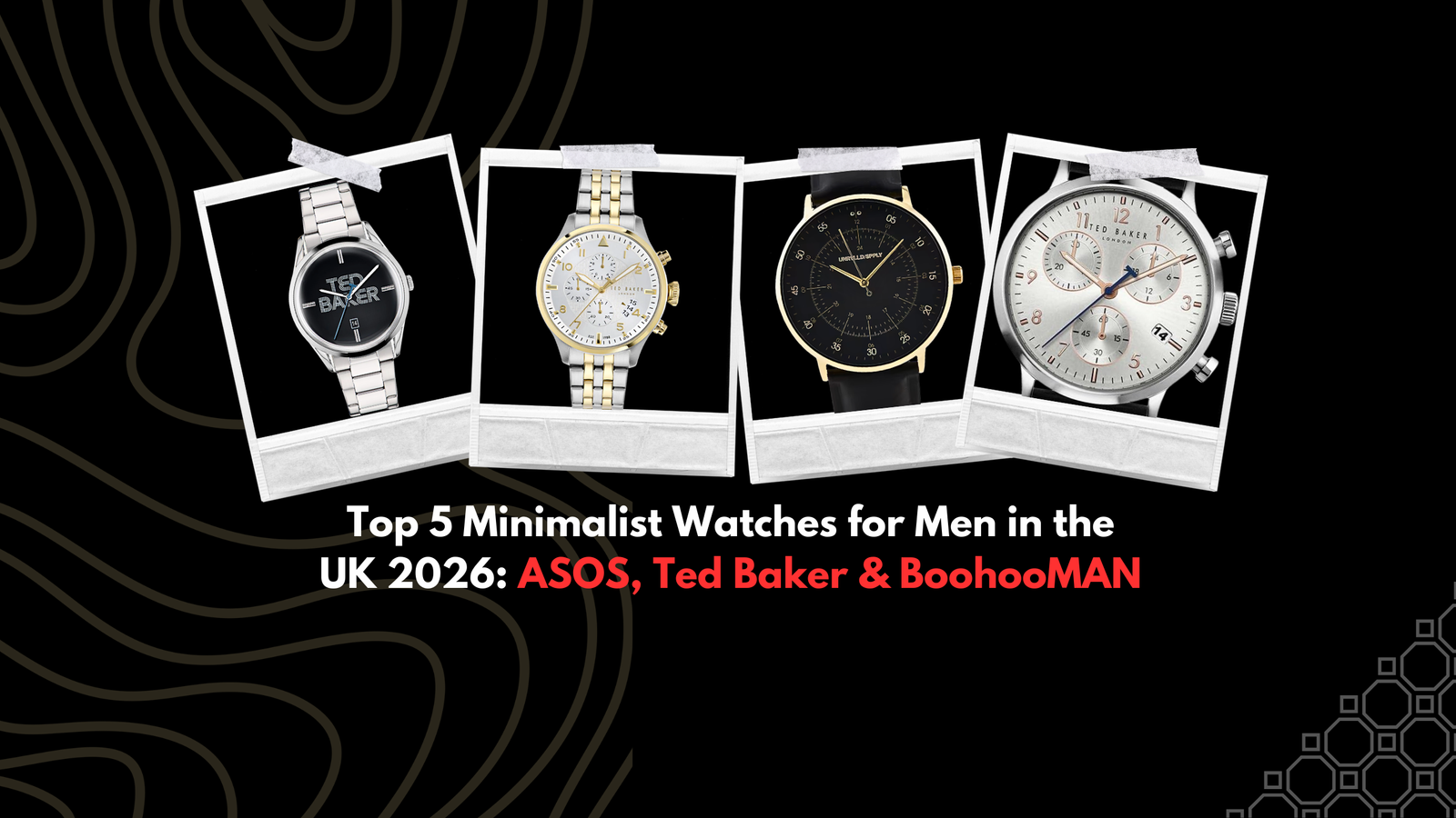 Minimalist Watches for Men in the UK