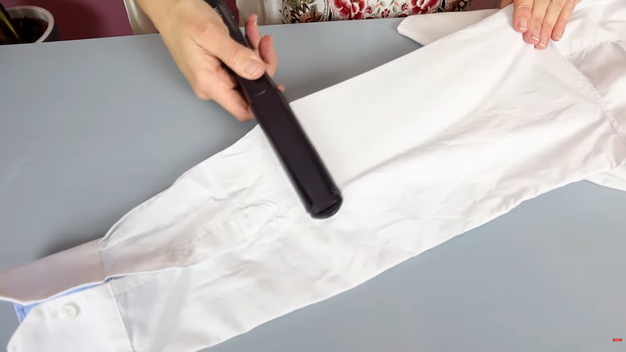 Hair straightner method