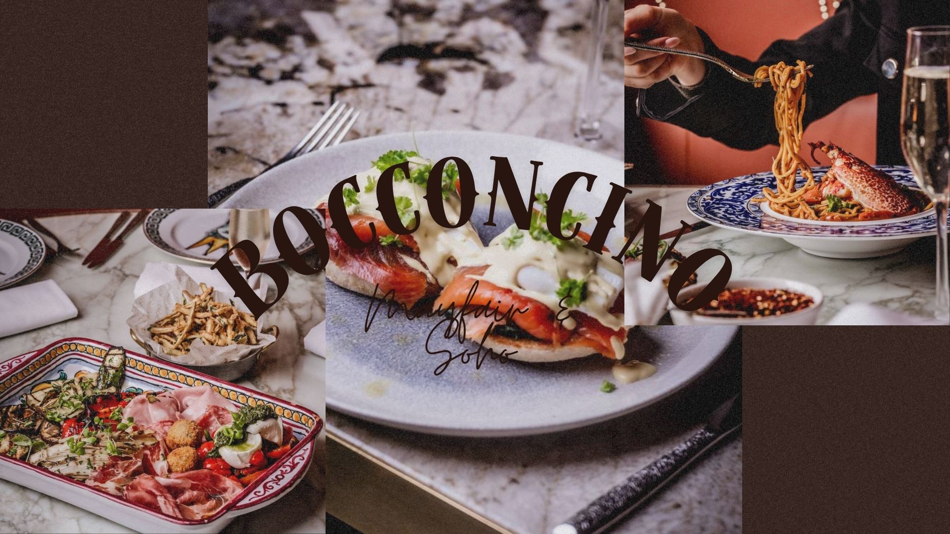 Bocconcino Italian restaurant Mayfair Soho London
