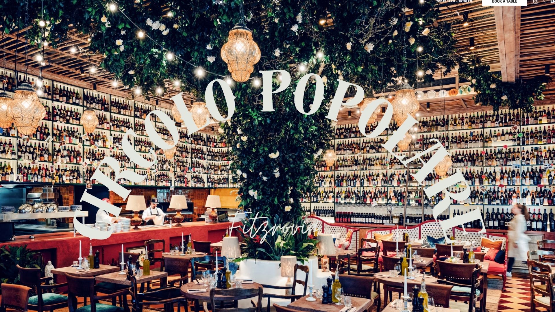 Circolo Popolare Italian restaurant Fitzrovia London