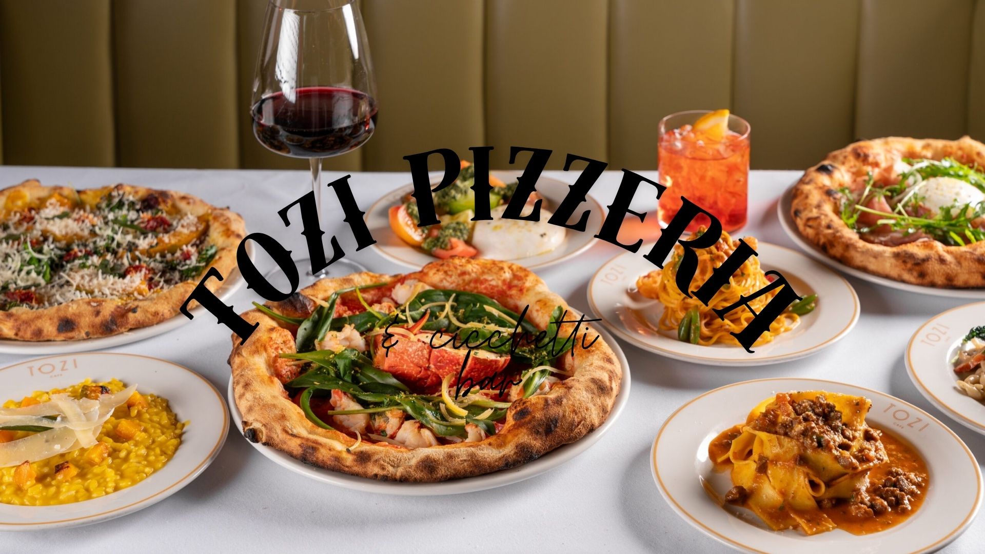 TOZI Pizzeria Cicchetti Bar Italian restaurant Battersea London