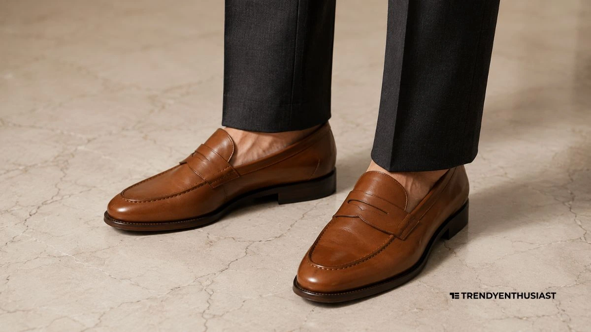 men loafers 2026 — leather shoe smart casual