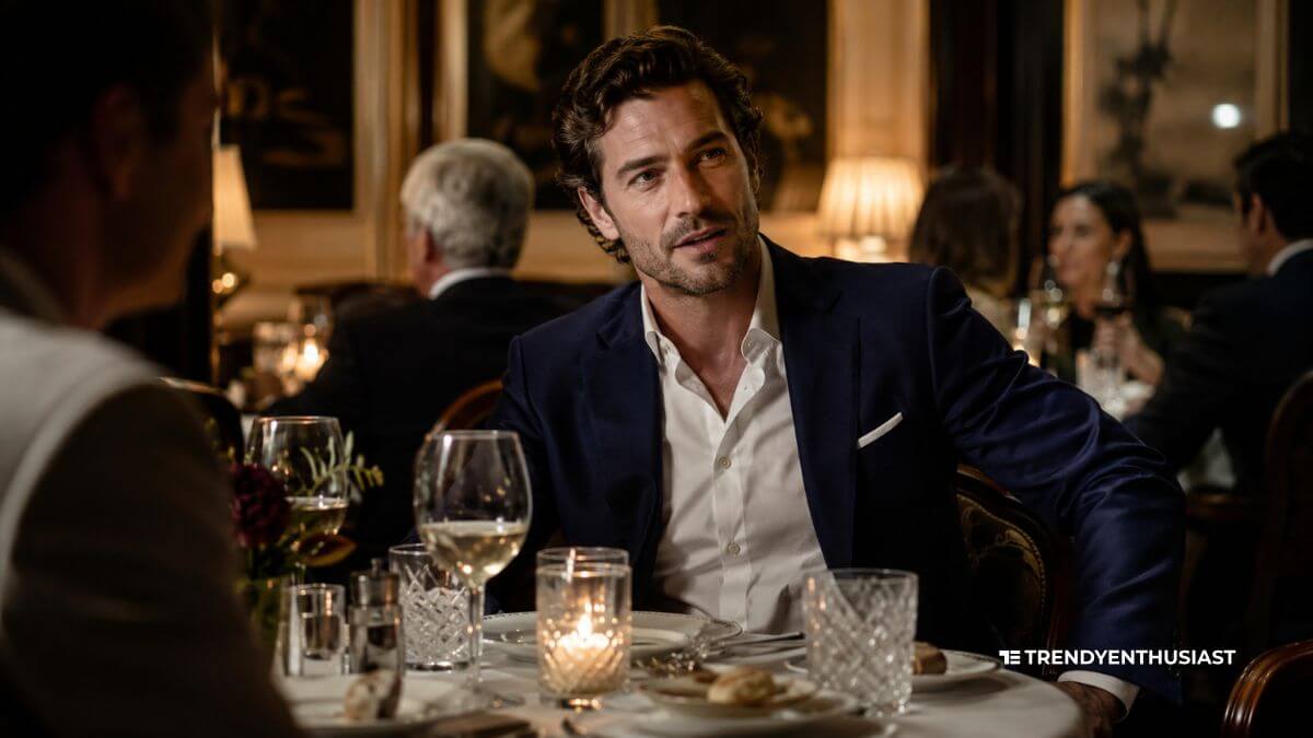 table manners for men — formal dining etiquette guide
