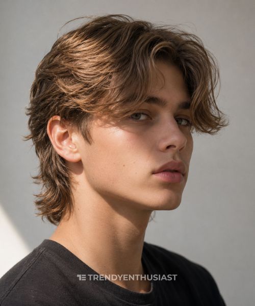 modern mullet, mullet haircut, what is a mullet, mullet fade, curly mullet, how to style a mullet, how to grow a mullet