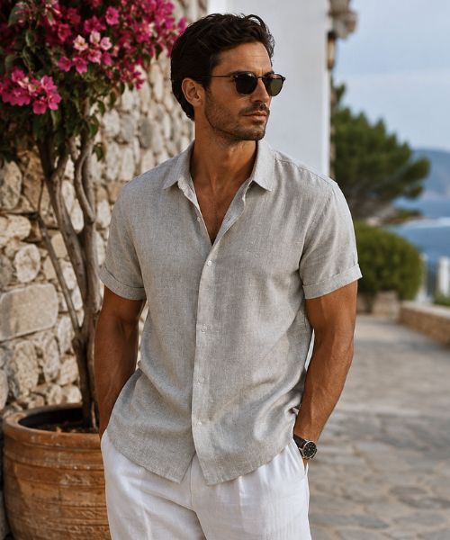Coofandy shirt stylish man wearing