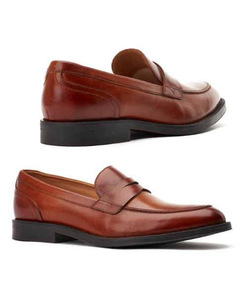 Leather Penny Loafers