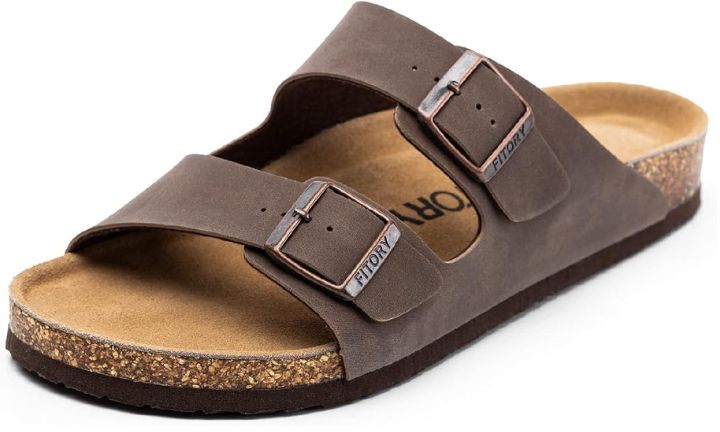 Warm weather accessories sandals brown