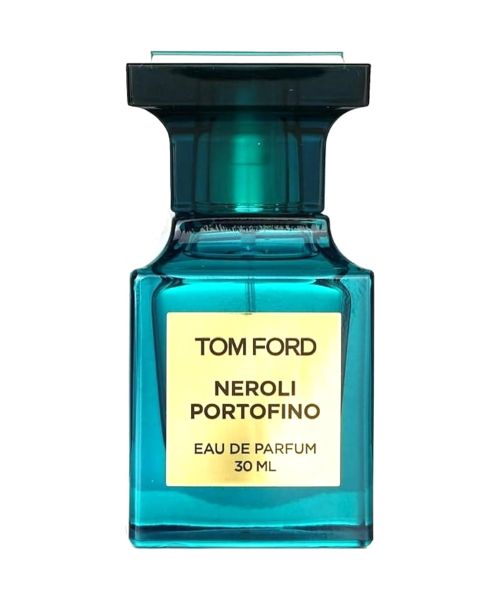 Summer colognes Tom ford on white background