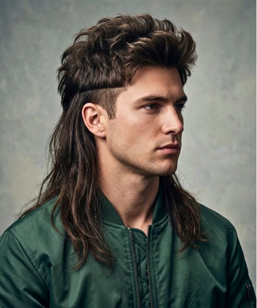 Bi-Level 80s Mullet