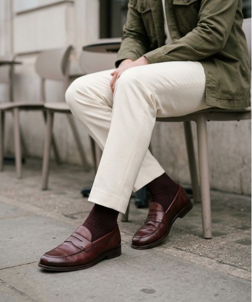 Smart casual shoes for men (Penny loafers)