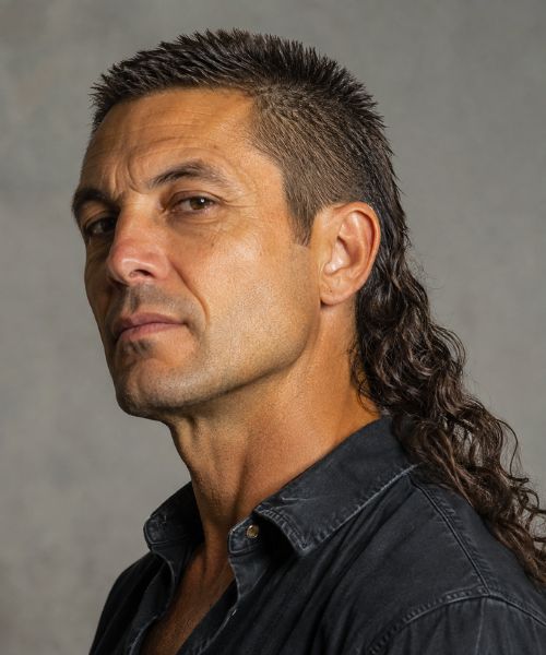 Skullet-Adjacent 80s Mullet